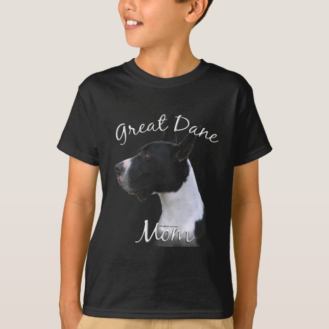 Great dane (mantel) Mamma 2 T-shirt (Framsida)