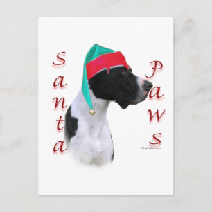 Great dane (mantel) Santa Tassar Helg Vykort