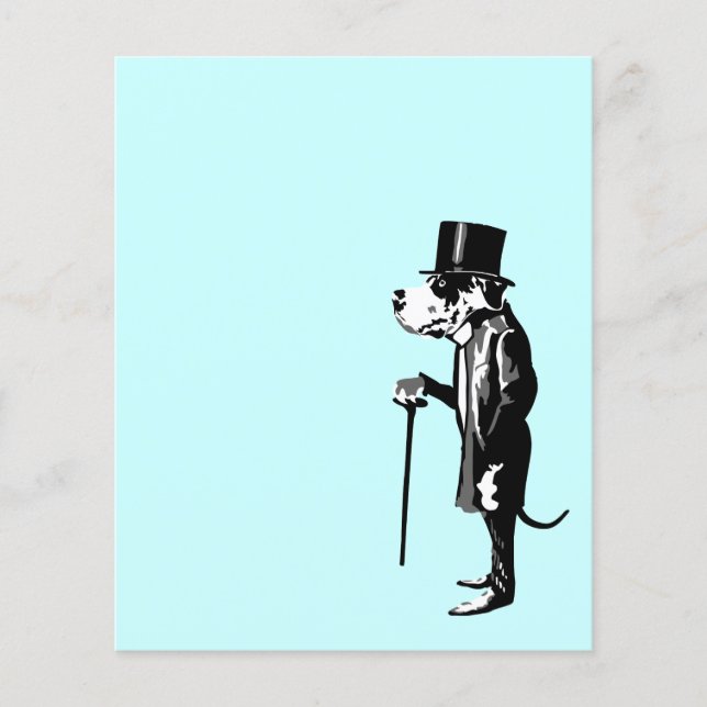 Great Dane Mister Alf Notes Flyer  (Framsida)