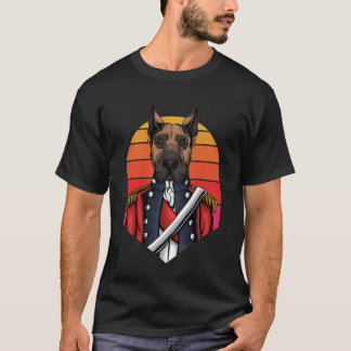 Great dane Modern Black Art Trendig T Shirt