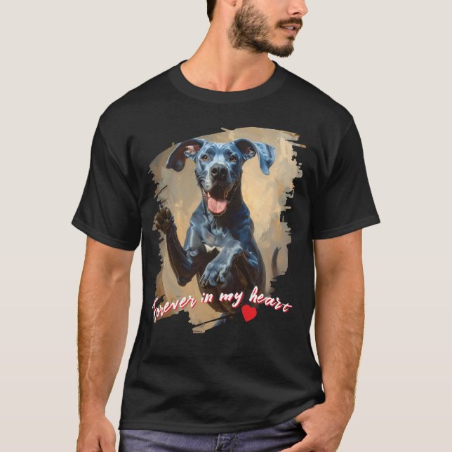 Great Dane Mom Shirt T (Framsida)