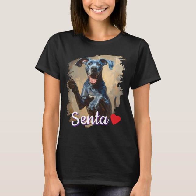 Great Dane Mom Shirt T (Framsida)