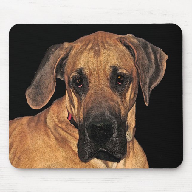 Great dane Mousepad Musmatta (Framsidan)