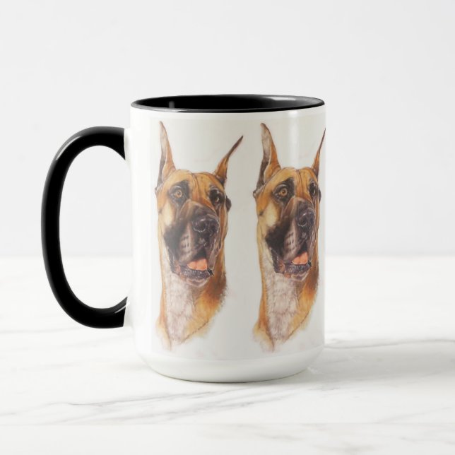 Great dane mugg (Vänster)