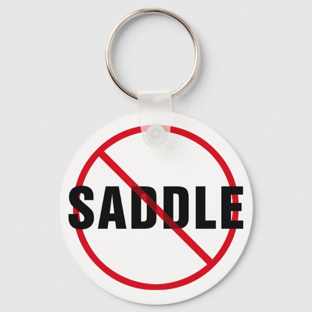 Great dane No Saddle Nyckelring (Framsida)