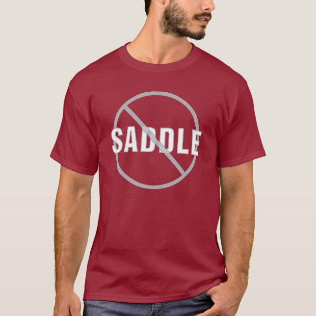 Great dane No Saddle T-shirt (Framsida)