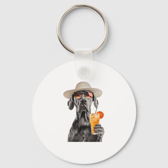 Great dane nyckelring (Framsida)
