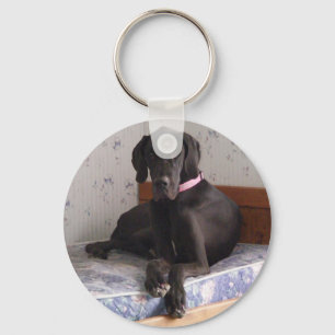 Great dane nyckelring