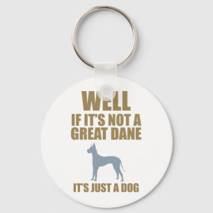 Great dane nyckelring