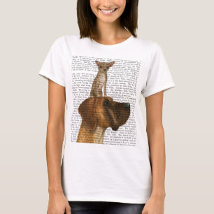 Great dane och Chihuahua T-shirt