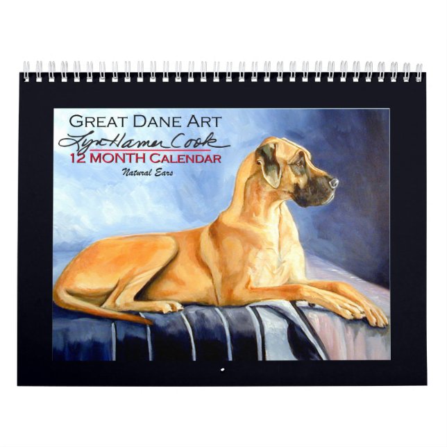 Great dane Öron Kalender (Omslag)