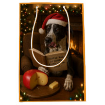 Great Dane ostskatt julklappspåse