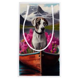 Great dane på en Paddle: en scen i Äventyr