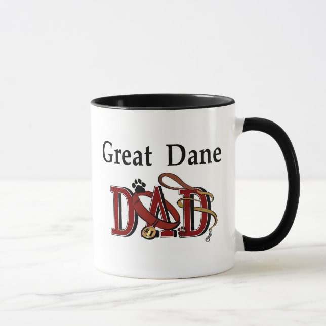 Great dane Pappa Mugg (Höger)