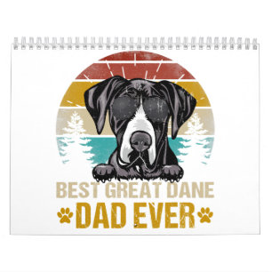 great dane pappa någonsin hund älskare kalender