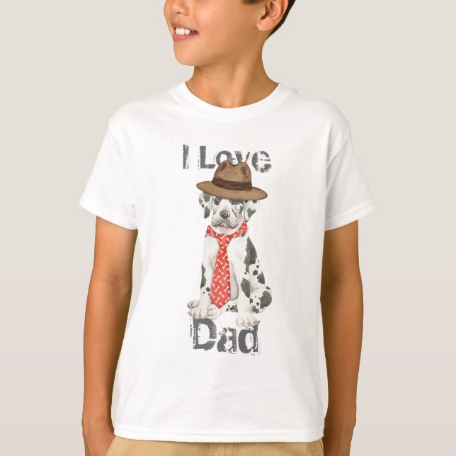 great dane Pappa Tee Shirt (Framsida)