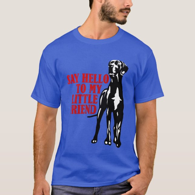 Great Dane Pappagåva T Shirt (Framsida)