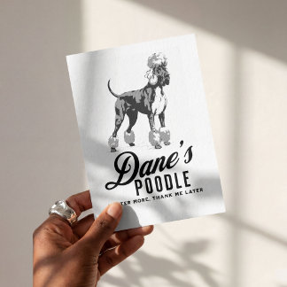 Great Dane Poodle Blandras: Kastrera mer! Inbjudan