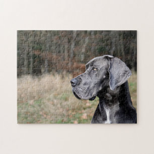 Great dane Porträtt Pussel