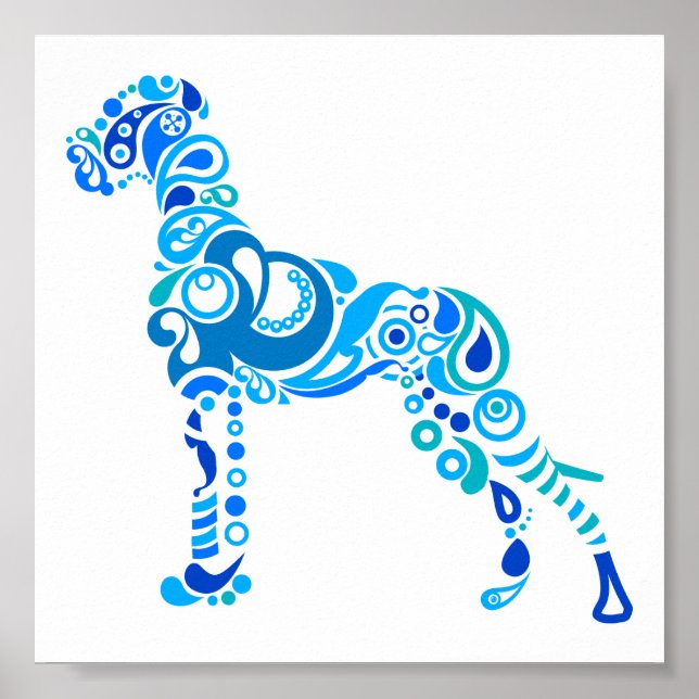 Great dane poster (Framsidan)