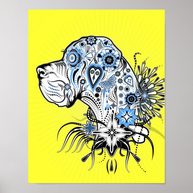 Great dane poster (Framsidan)