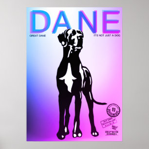 Great dane Poster