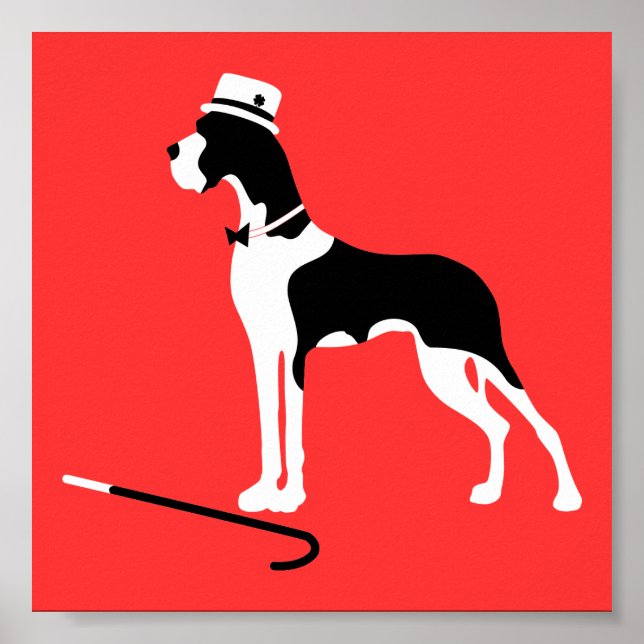 Great dane poster (Framsidan)