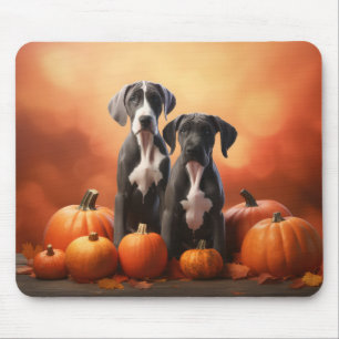 Great dane Pumpkin för höstdelight Musmatta