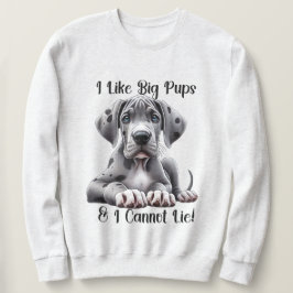 Great dane Puppy Lång Ärmad Tröja