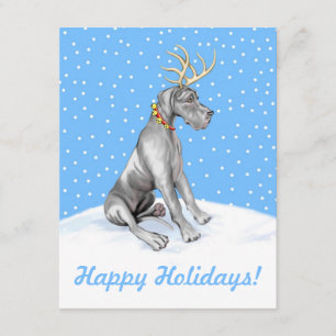 Great dane Reindeer, svart UC Inbjudningar