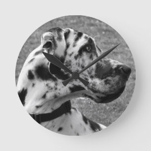 GREAT DANE RUND KLOCKA