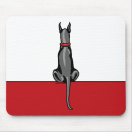 Great dane Sit Black Musmatta