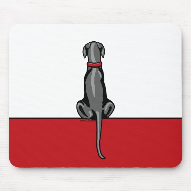Great dane Sit Black UC Musmatta (Framsidan)