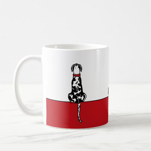 Great dane Sit Harle UC Kaffemugg (Vänster)