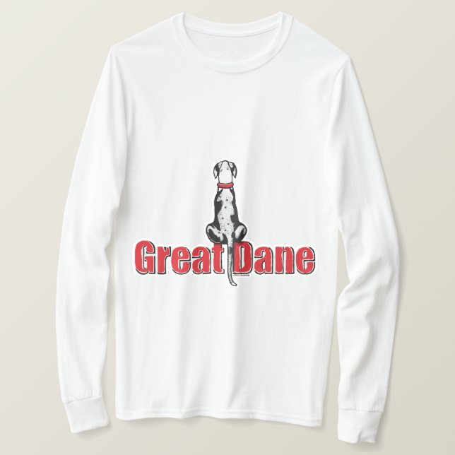 Great dane Sit MerleB UC T-shirt (Design framsida)