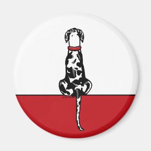 Great dane sitter Harle UC Magnet