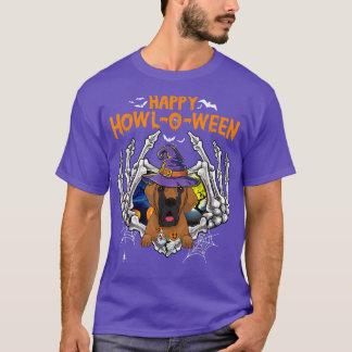Great dane Skeleton Heart Lycklig HowlOeen Costume T Shirt