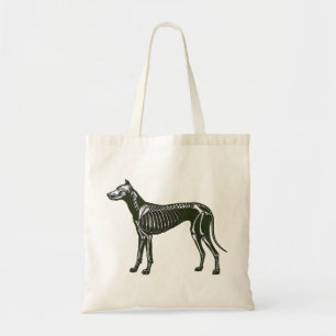 Great dane skelett tygkasse