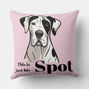 Great Dane Spot Kudde