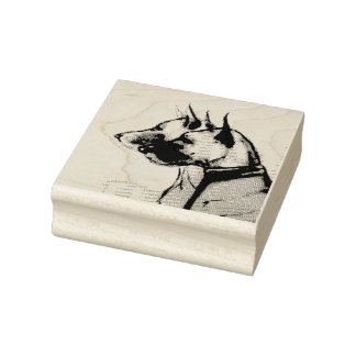 Great dane stämpel