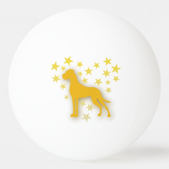 Great Dane Starheart Pingisboll (Framsidan)