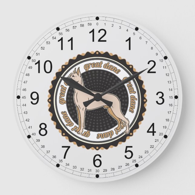 Great dane stor klocka (Framsida)