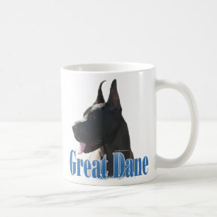 Great dane (svart) Namn Kaffemugg