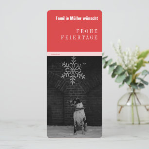 Great dane svart röd