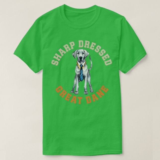 Great dane t shirt (Design framsida)