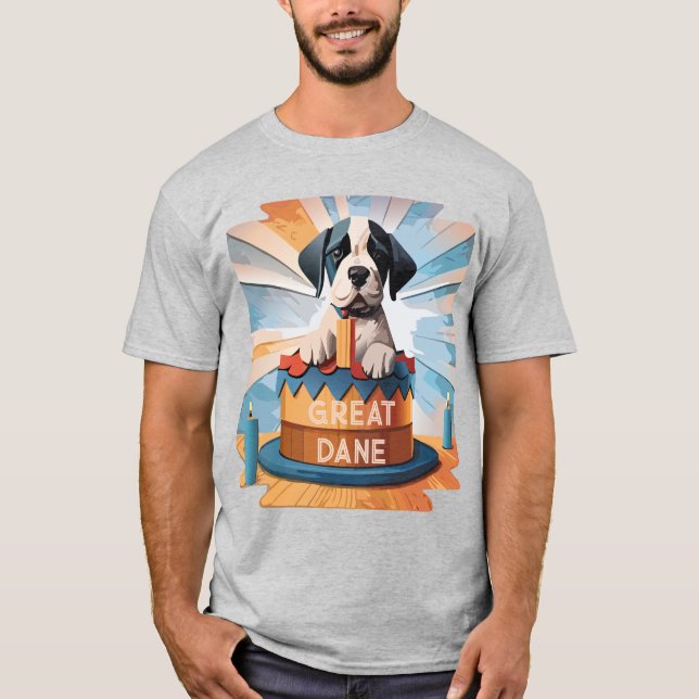 Great dane t shirt (Framsida)
