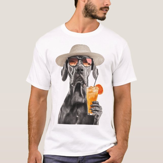 Great Dane T Shirt (Framsida)