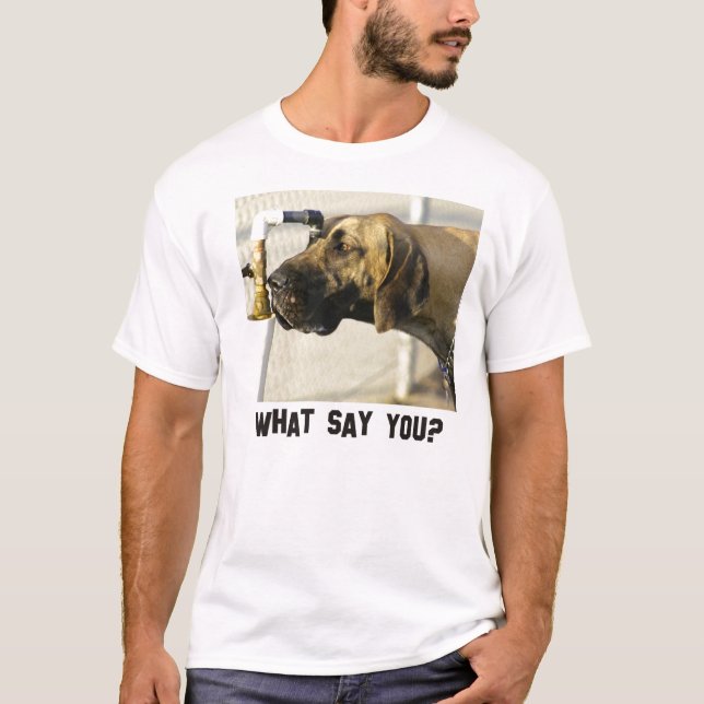 Great dane Tshirt Tee Shirt (Framsida)