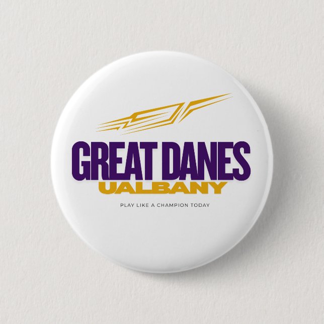 Great dane UAlbany - College Baseball Spirit Knapp (Framsida)