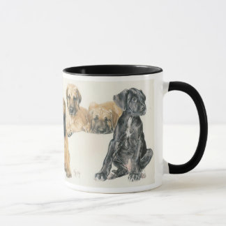Great dane valpar mugg